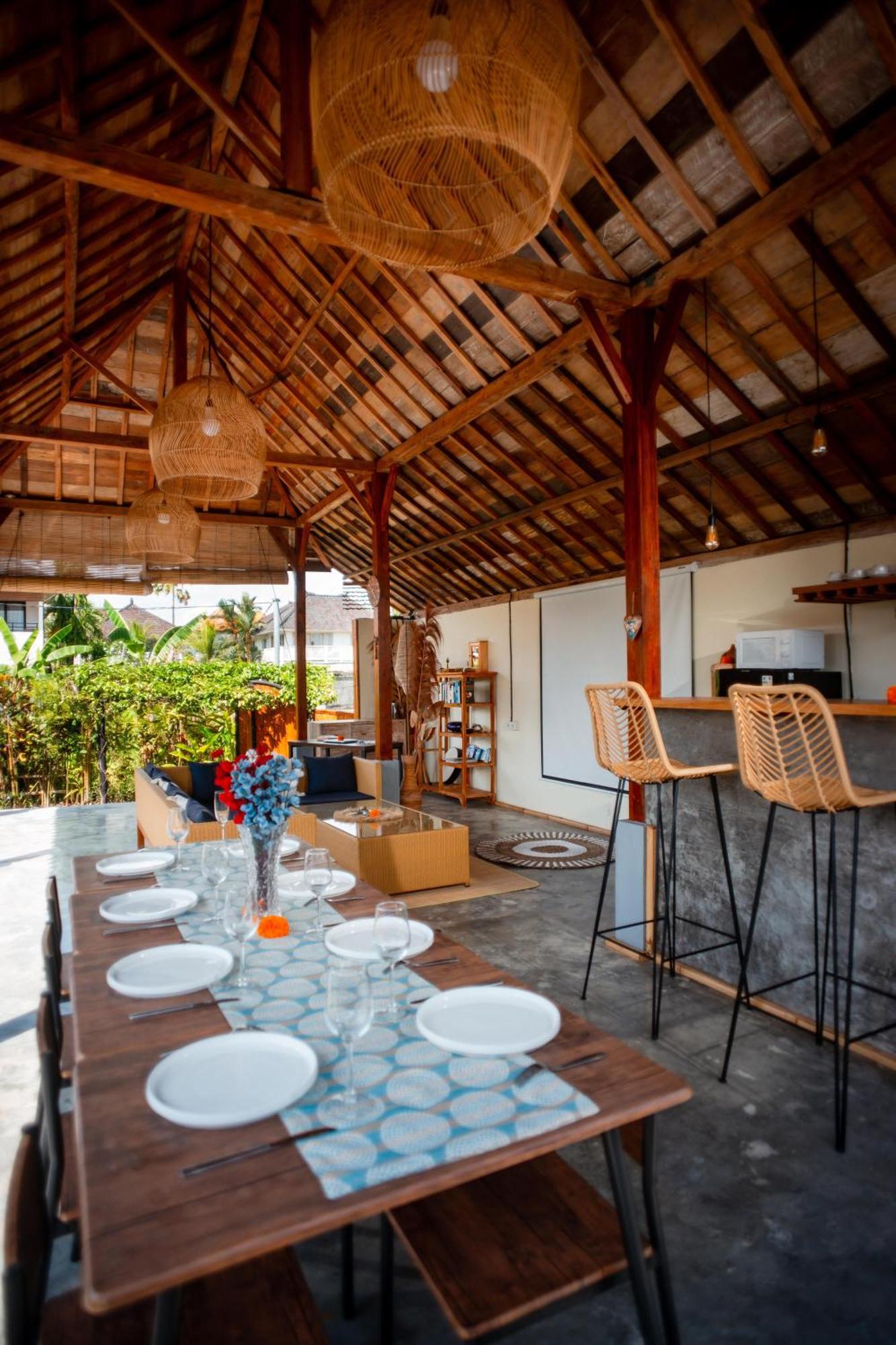 Nila Chandra Bungalows Ubud Exterior foto