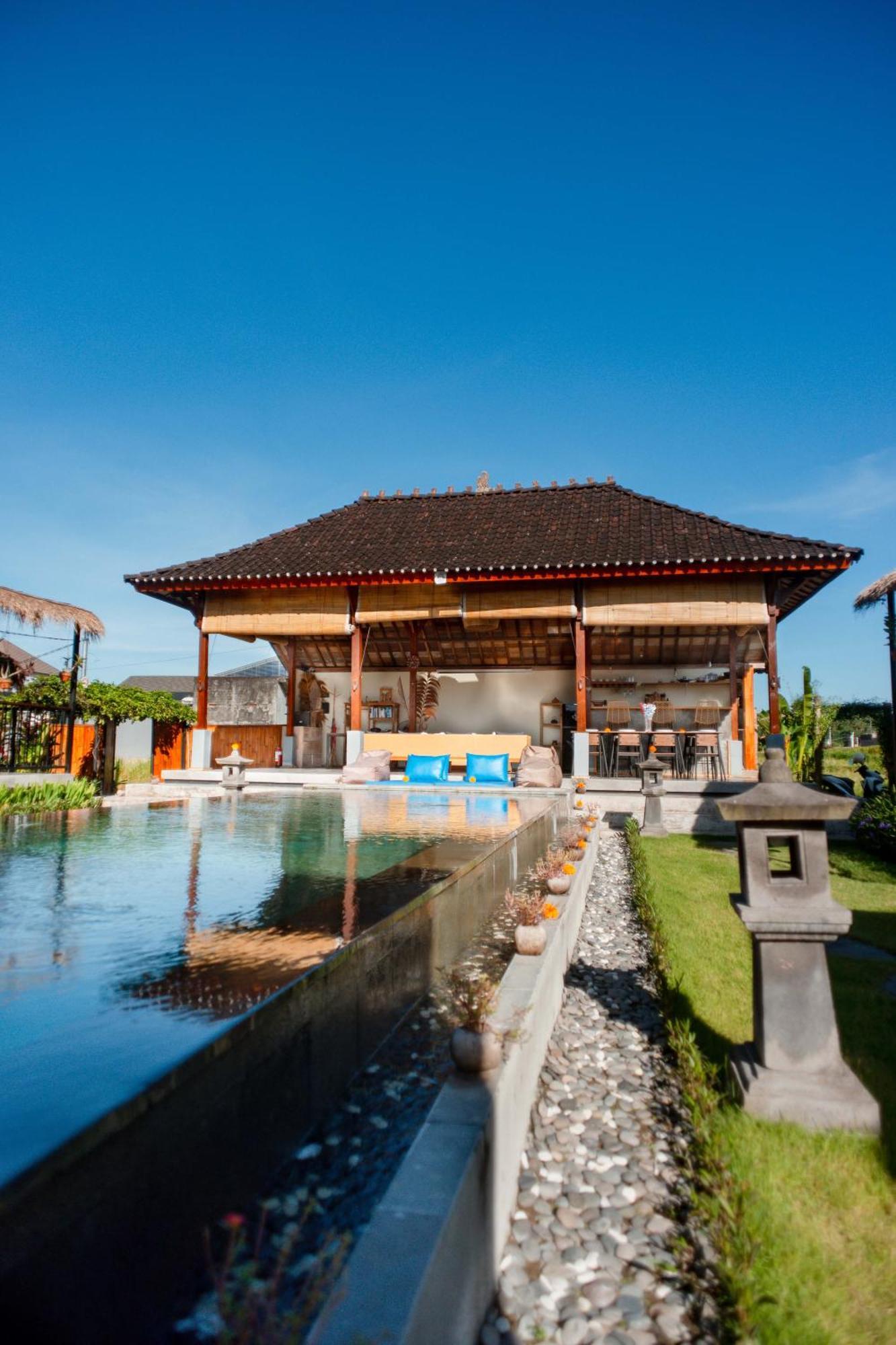 Nila Chandra Bungalows Ubud Exterior foto
